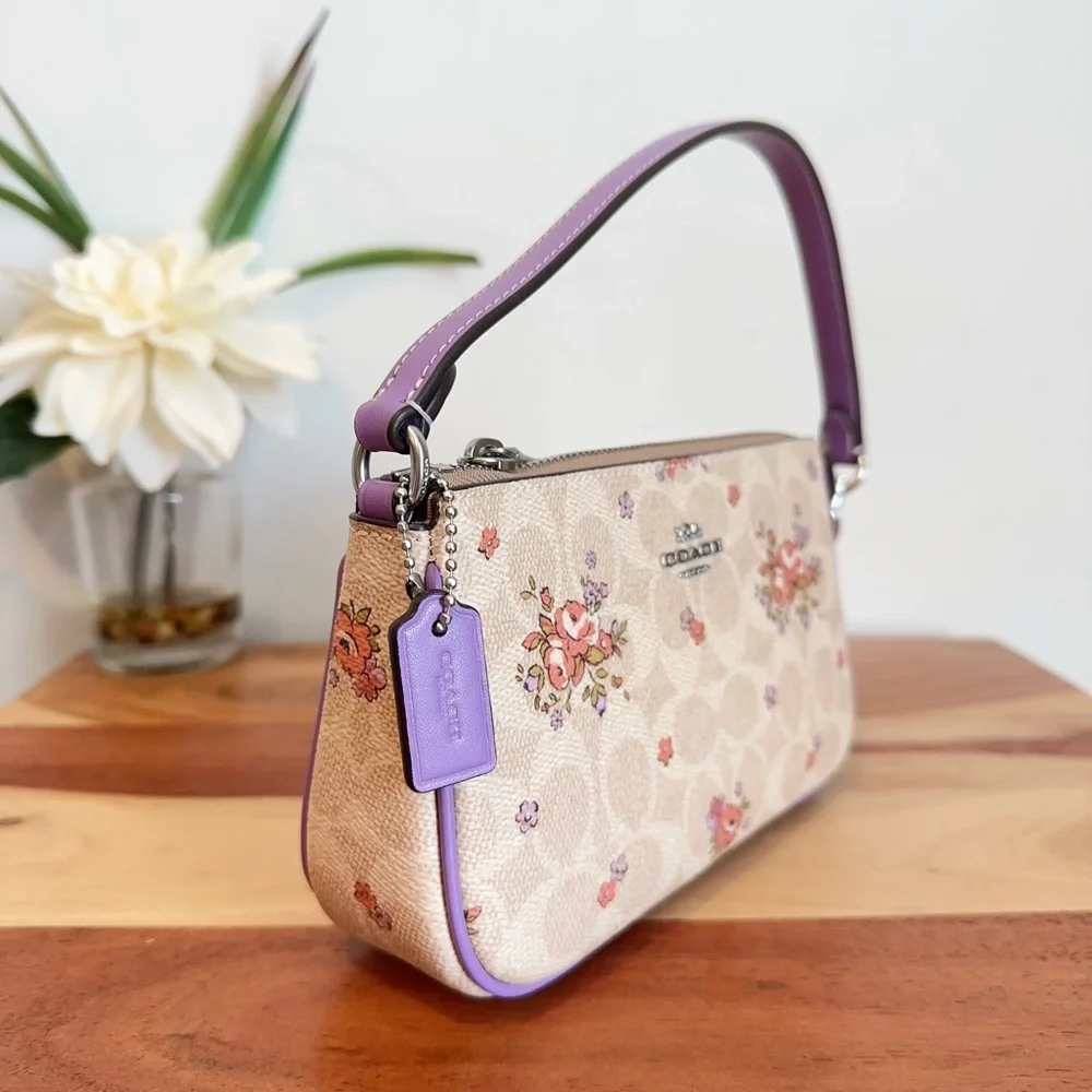 NWT Coach‎ Nolita 19 In Signature Canvas With Floral Print